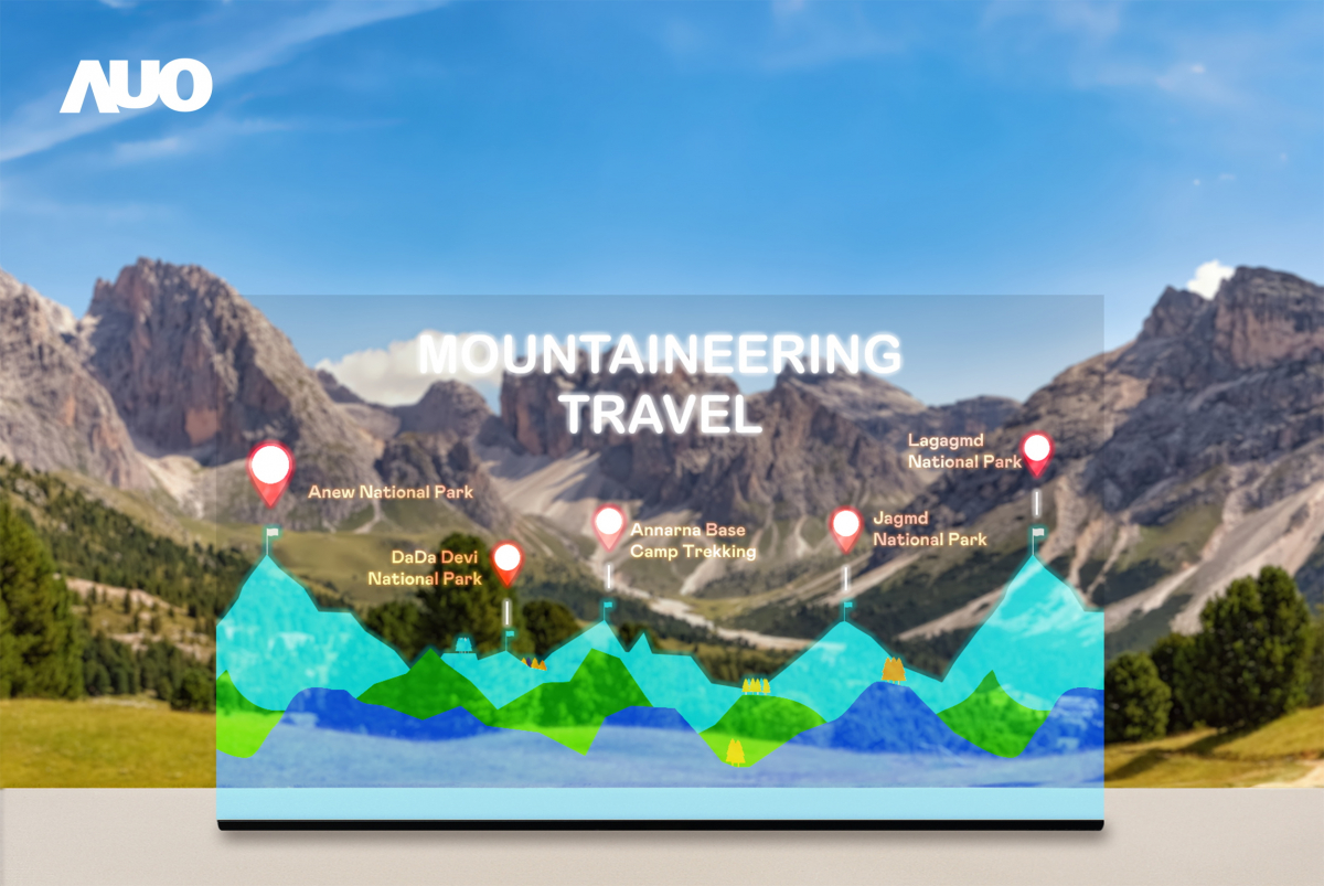 友達「177吋高透明度Micro LED顯示器」獲得台灣精品銀質獎，打破視野與空間的限制，適合應用於智慧零售、文物展示、創新廣告與智慧移動等場域