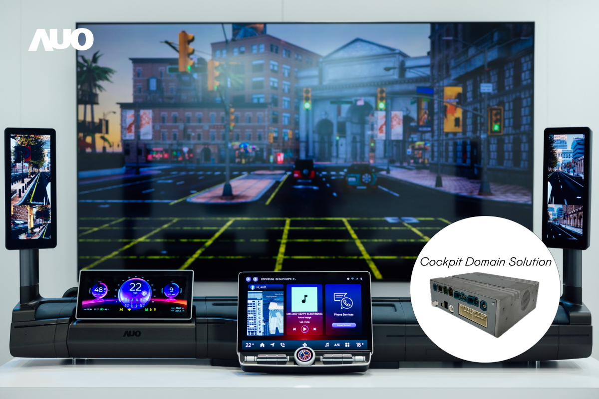 友達「智慧座艙域控解決方案」可做為車內運算的核心平台，驅動創新人機介面與豐富的座艙應用，獲得台灣精品標誌肯定