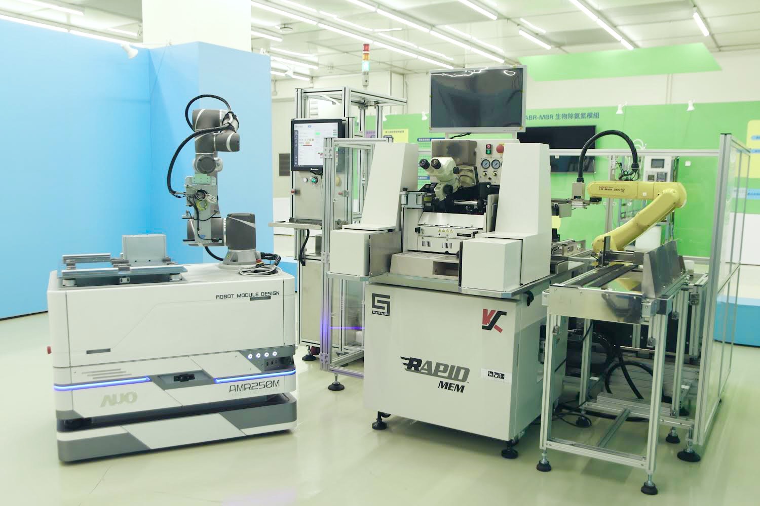 友達數位攜手半導體設備大廠K&S及夥伴樂宇精密，針對半導體封裝場域痛點，提供iAMHS一站式解決方案，創造產能提升至少10%的效益